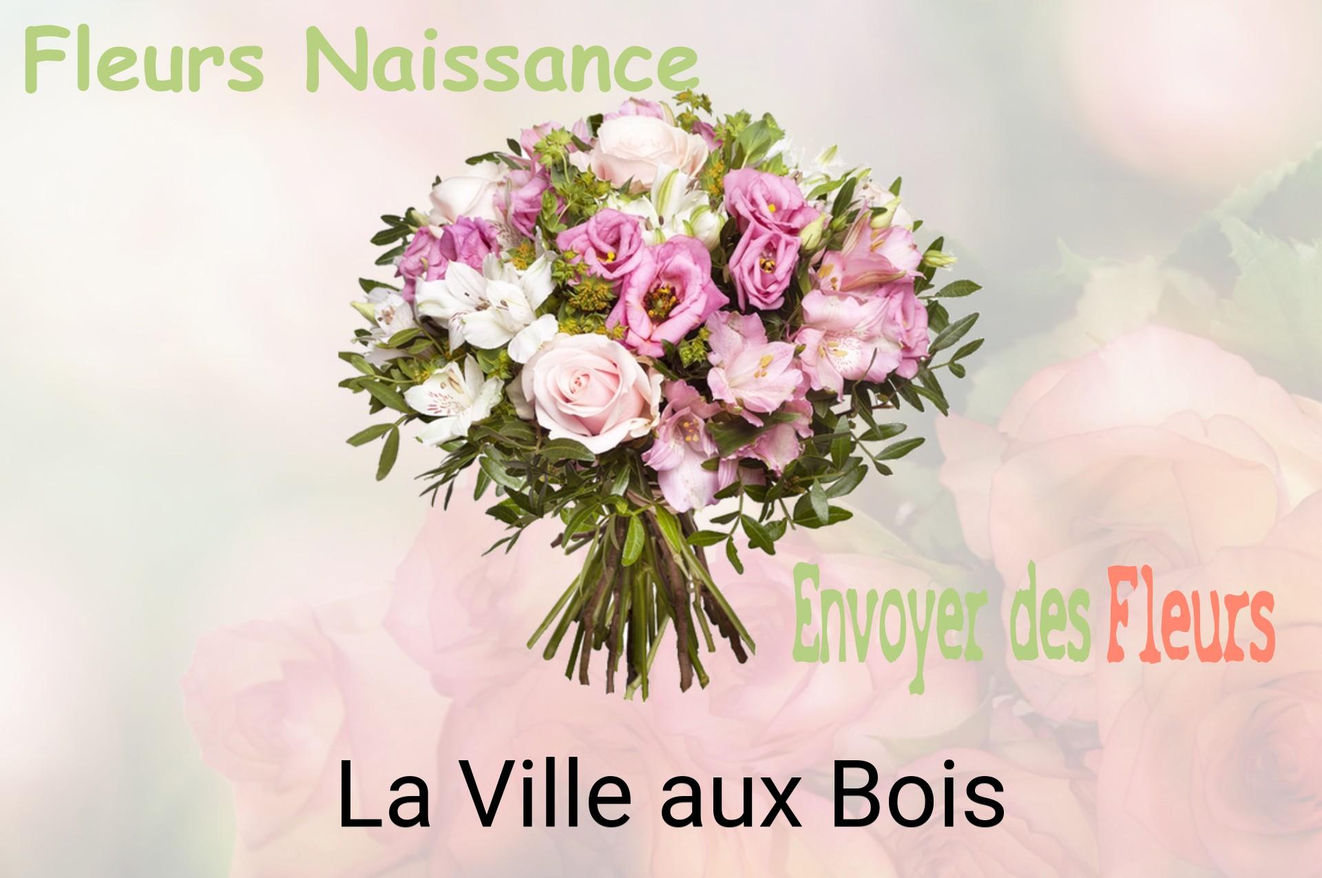 Bouquet de fleurs de naissance livré à La Ville-aux-Bois
