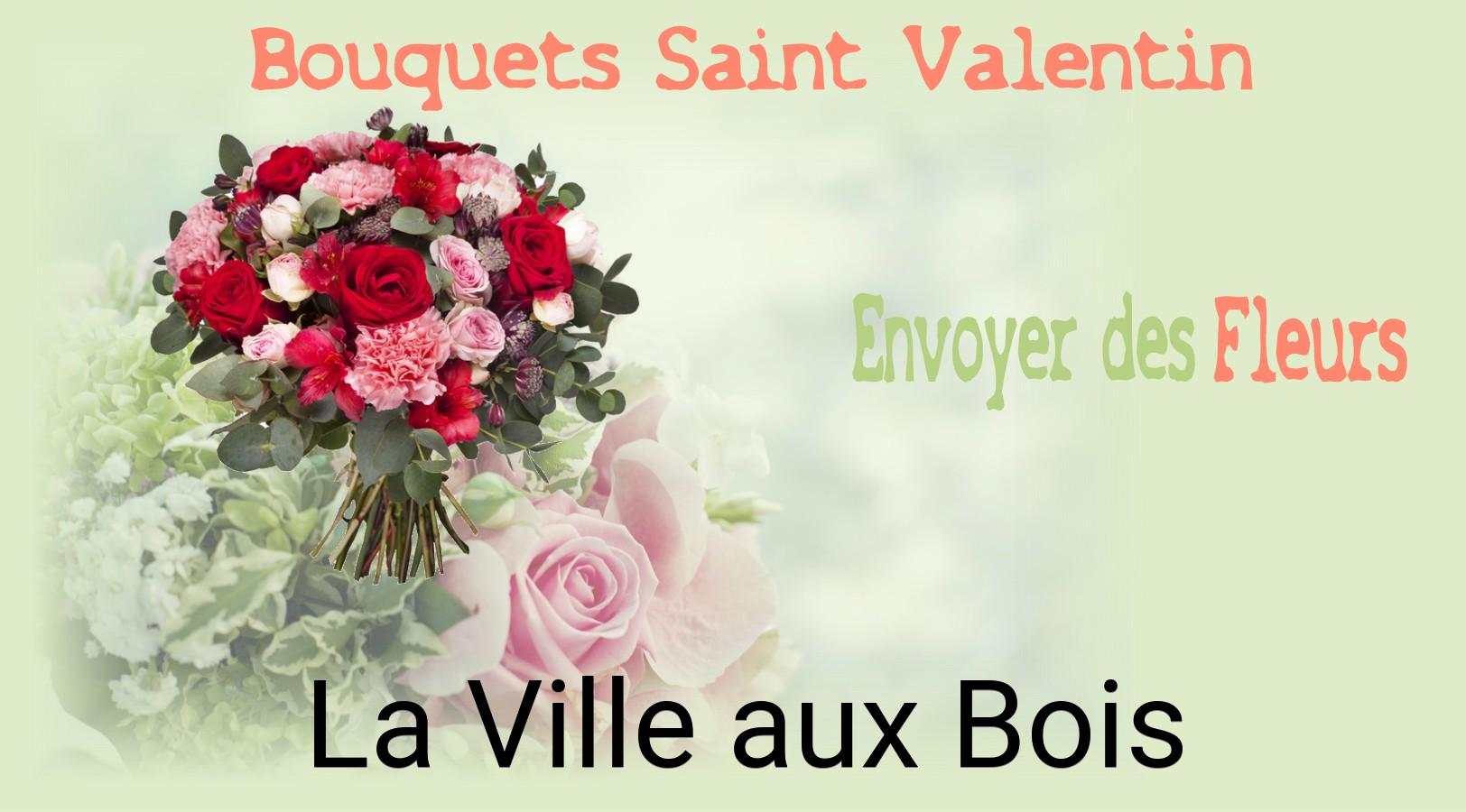 Roses de Saint-Valentin livrées à La Ville-aux-Bois